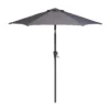 None 2.1m Crank & Tilt Parasol Dark Grey - Dia. 38mm 1 None 2.1m Crank & Tilt Parasol Dark Grey - Dia. 38mm -Garden Furniture Store 12888560 3784843674091719