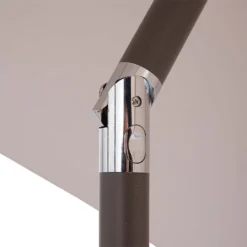 None 2.7m Crank & Tilt Parasol Natural - Dia. 38mm -Garden Furniture Store 12888565 2044843674514035