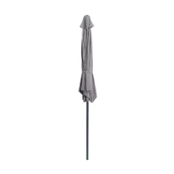 None 2.7m Crank & Tilt Parasol Light Grey - Dia. 38mm -Garden Furniture Store 12888568 1444843674318519