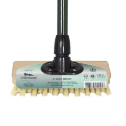 Charles Bentley Charnwood Deck Scrub With Scraper - 228mm -Garden Furniture Store 12890888 1424915831109397