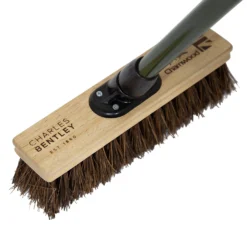 Charles Bentley Charnwood Bassine Wooden Garden Broom - 300mm -Garden Furniture Store 12890894 1374915831638297