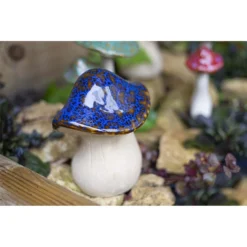 Ceramic Mushroom Garden Ornament - Medium -Garden Furniture Store 12890925 1364843660839528