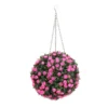 Artificial Topiary Ball - Pink Rose 2 Artificial Topiary Ball - Pink Rose -Garden Furniture Store 12940692 1954977058630965
