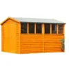 Shire 12 X 8ft Shed Overlap Double Door 2 Shire 12 X 8ft Shed Overlap Double Door -Garden Furniture Store 13082803 1604862497546836