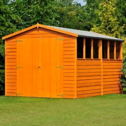 Shire 12 X 8ft Shed Overlap Double Door -Garden Furniture Store 13082803 1844862497650702