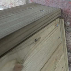 Shire Small Triangular Log Store Tongue And Groove -Garden Furniture Store 13082825 9434862456524500