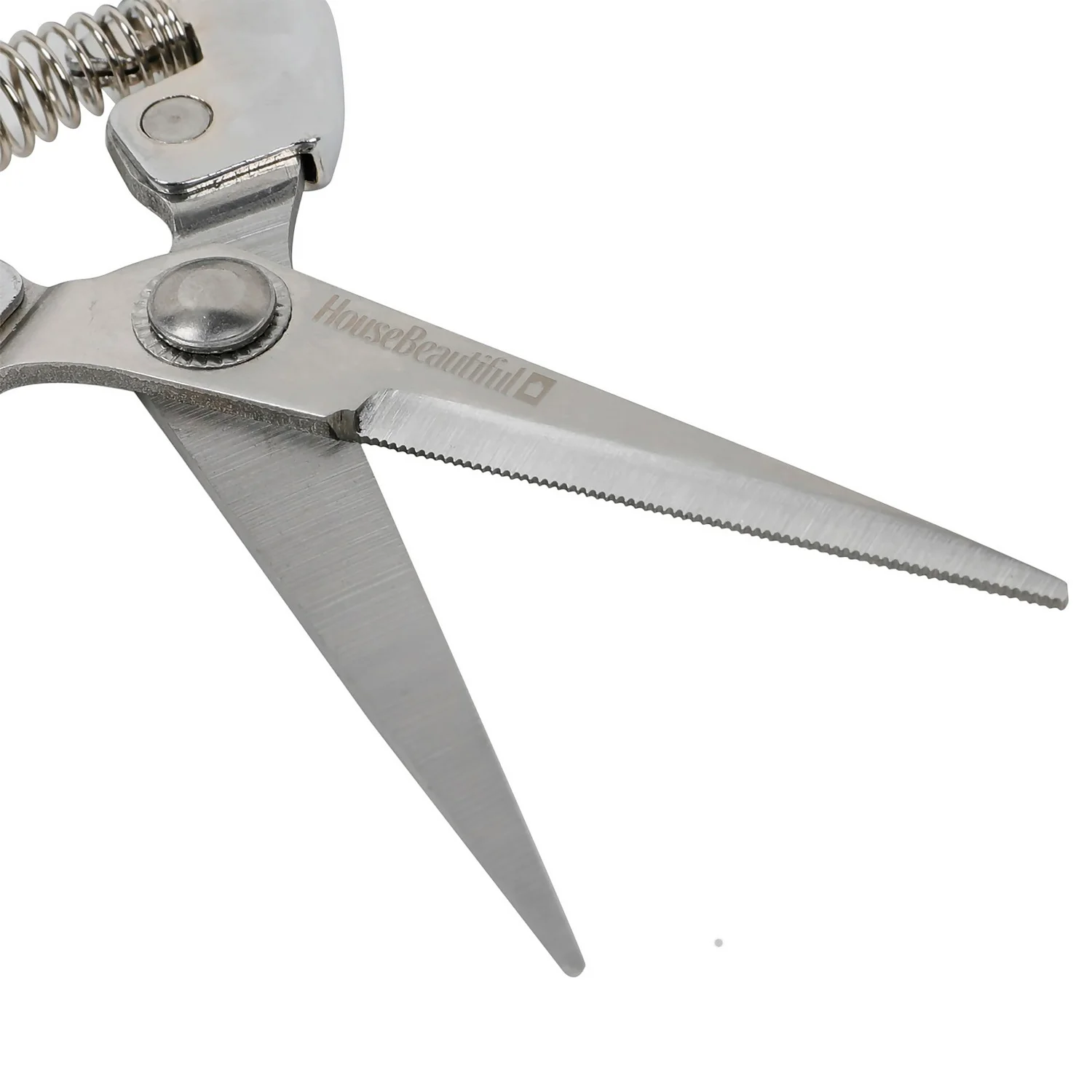 House Beautiful Fine Pointed Flower & Fruit Snips - Teal 6 House Beautiful Fine Pointed Flower & Fruit Snips - Teal - Image 4