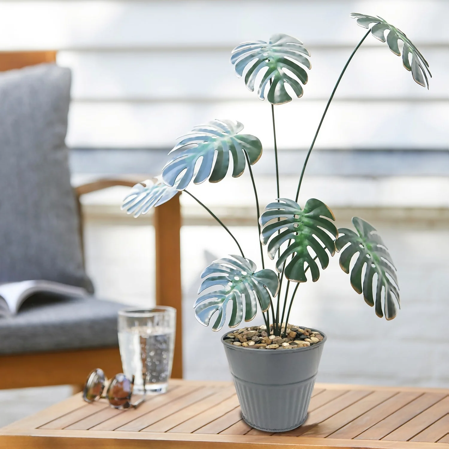 Ribbed Planter (3 Colour Mix) - 12cm 10 Ribbed Planter (3 Colour Mix) - 12cm - Image 8