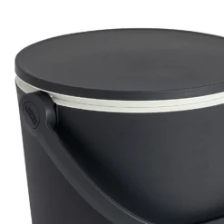 Keter GoBar Outdoor Ice Cooler Table Garden Furniture - Dark Grey / Cream -Garden Furniture Store 13412933 7164910901658206