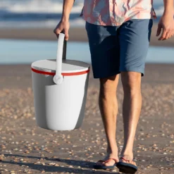 Keter GoBar Outdoor Ice Cooler Table Garden Furniture - Red / White -Garden Furniture Store 13412934 1244910901713073