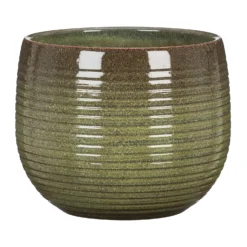 Jungle Green Plant Pot - 21cm