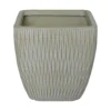 House Beautiful Roma Weave Square Pot Sand - 37cm -Garden Furniture Store 13470688 1054933184528451