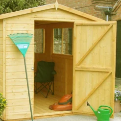Shire 10 X 6ft Lewis Garden Shed - Including Installation -Garden Furniture Store 13505266 4144926479896578