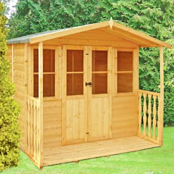 Shire 7 X 7ft Houghton Summerhouse -Garden Furniture Store 13505291 3164931994559272