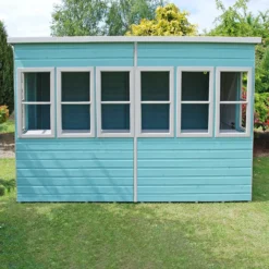 Shire 10 X 10ft Sun Pent Shed - Including Installation -Garden Furniture Store 13505295 1094933734159087