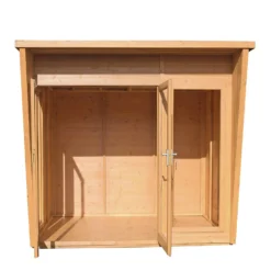 Shire 8 X 6ft Highclere Double Door Summerhouse - Including Installation -Garden Furniture Store 13505316 1764933734446913