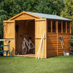 Shire 12x6ft Overlap Garden Shed - Including Installation -Garden Furniture Store 13508659 1104926478497717