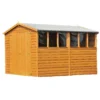 Shire 12x6ft Overlap Garden Shed - Including Installation -Garden Furniture Store 13508659 1644926478230276