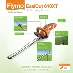 Flymo EasiCut 610XT Hedge Trimmer 10 Flymo EasiCut 610XT Hedge Trimmer -Garden Furniture Store 13524810 5224936857421032