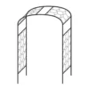 Agriframes Monet Garden Arch - (H)2.1 X (W)1.2 X (D)0.45 M - Black -Garden Furniture Store 13526219 1734936304922882