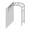 Agriframes Wall Arch - (H)2.1 X (W)1.2 X (D)0.45 M - Black -Garden Furniture Store 13526223 1284936305338427