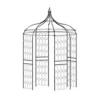 Agriframes Gothic Gazebo - (H)2.7 X (Diameter)1.8 M - Black -Garden Furniture Store 13526250 2614936305238665