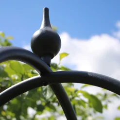 Agriframes Decorative Garden Obelisk 1.7m - Black -Garden Furniture Store 13526255 1094936305212043