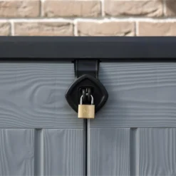 Keter Store It Out Ace Outdoor Garden Storage Shed 1200L - Grey / Graphite -Garden Furniture Store 13531577 2124925770796016