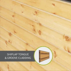 Mercia 6ft X 4ft Premium Shiplap Apex Shed - Including Installation 15 Mercia 6ft X 4ft Premium Shiplap Apex Shed - Including Installation -Garden Furniture Store 13555761 1484949333861076