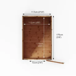 Mercia 6ft X 4ft Premium Shiplap Apex Shed - Including Installation 19 Mercia 6ft X 4ft Premium Shiplap Apex Shed - Including Installation -Garden Furniture Store 13555761 1704949334158832