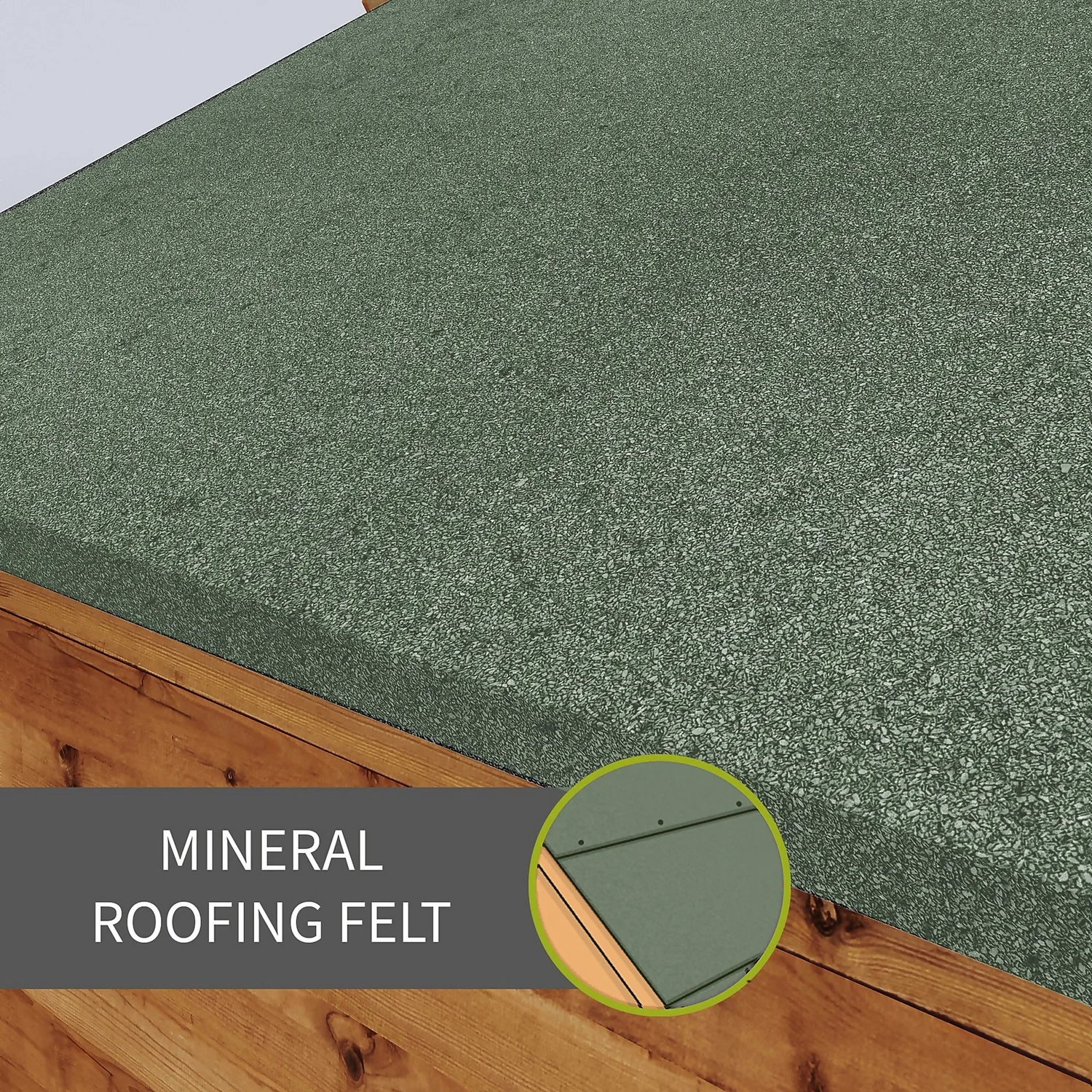 Mercia 6ft X 4ft Premium Shiplap Apex Shed - Including Installation 8 Mercia 6ft X 4ft Premium Shiplap Apex Shed - Including Installation - Image 6