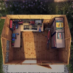 Mercia 10ft X 8ft Premium Shiplap Reverse Apex Shed - Including Installation 21 Mercia 10ft X 8ft Premium Shiplap Reverse Apex Shed - Including Installation -Garden Furniture Store 13555795 2134949333204580