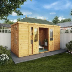 Mercia 12ft X 6ft Premium Clover Summerhouse - Including Installation 18 Mercia 12ft X 6ft Premium Clover Summerhouse - Including Installation -Garden Furniture Store 13555828 9594941760487382