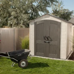 Lifetime Plastic Outdoor Storage Shed - 7x7ft 14 Lifetime Plastic Outdoor Storage Shed - 7x7ft -Garden Furniture Store 13660826 4494949045632983