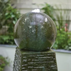 Stylish Fountain Obelisk Falls Water Feature With LEDs 9 Stylish Fountain Obelisk Falls Water Feature With LEDs -Garden Furniture Store 13846044 1064962027900555