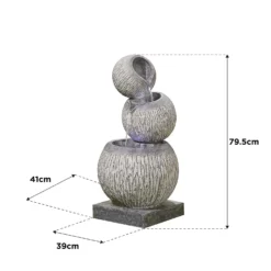 Stylish Fountain Illusion Falls Water Feature With LEDs -Garden Furniture Store 13846045 1394978881020436