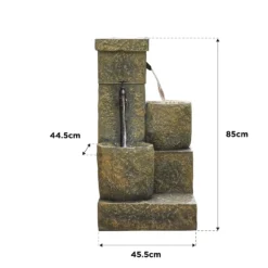 Stylish Fountain Cotswold Trough Water Feature With LEDs -Garden Furniture Store 13846057 1014962028107174