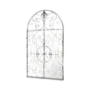 MirrorOutlet Metal Arched Decorative Window Opening Garden Mirror - 102x61cm -Garden Furniture Store 13950553 2974987139729955
