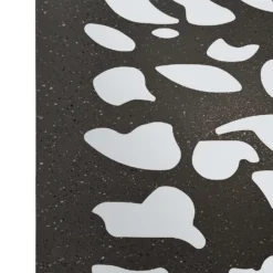 Amarelle Extra Large Metal Leaf Design Decorative Garden Screen Mirror - 180x90cm -Garden Furniture Store 13950579 2024987138984512