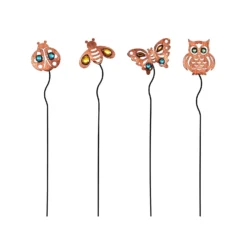 Homebase Stake Ornament - Copper Effect -Garden Furniture Store 13955516 8345014596880500