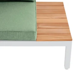 Spirit Metal Garden Corner Sofa Set - Green -Garden Furniture Store 13996531 7415055071573595