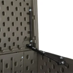 LIFETIME 568L Outdoor Storage Deck Box - Rough-Cut Brown -Garden Furniture Store 13997406 1734999835560131