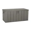 LIFETIME 568L Outdoor Storage Deck Box - Rough-Cut Brown -Garden Furniture Store 13997406 1944999835205741