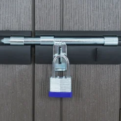 Lifetime 7x7ft Outdoor Storage Shed - Beige -Garden Furniture Store 13997407 5164999835067726