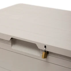 Toomax Garden Storage Box 160L - Warm Grey -Garden Furniture Store 13997480 2055004537198711