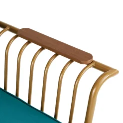 Omari Metal Garden Sofa Set - Teal & Gold -Garden Furniture Store 14005703 1125022638254731