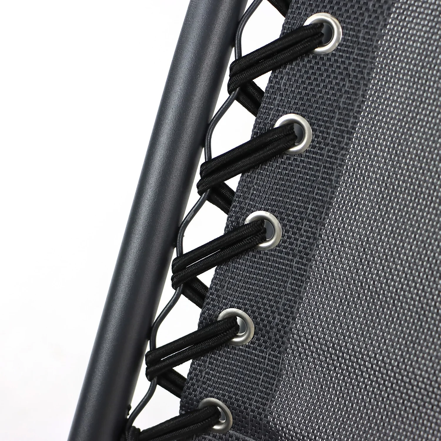 Grey Reclining Sun Lounger 8 Grey Reclining Sun Lounger - Image 6