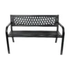 Black Steel Garden Bench -Garden Furniture Store 14005779 1775018249429760