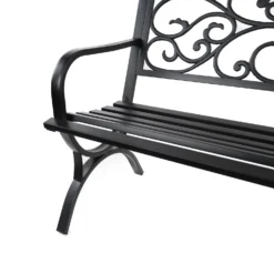 Ornate Metal Garden Bench 7 Ornate Metal Garden Bench -Garden Furniture Store 14005780 3405018249598597