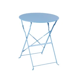 Millie Metal Bistro Set - Blue 14 Millie Metal Bistro Set - Blue -Garden Furniture Store 14005783 1995022384428895